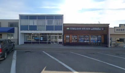 Elect Technologies office exterior at 242 Reid Street, Quesnel, BC